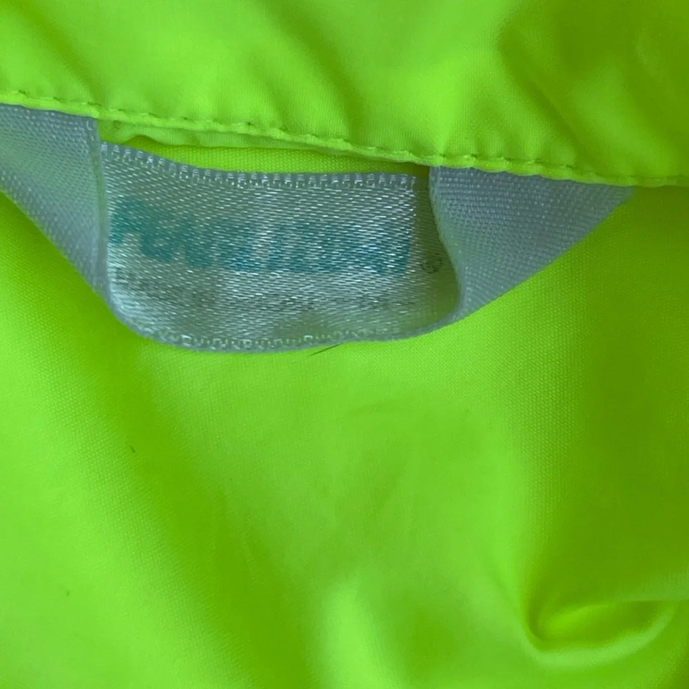 Pearl Izumi Green Utility Jacket High Collar Lightweight - Picture 3 of 3